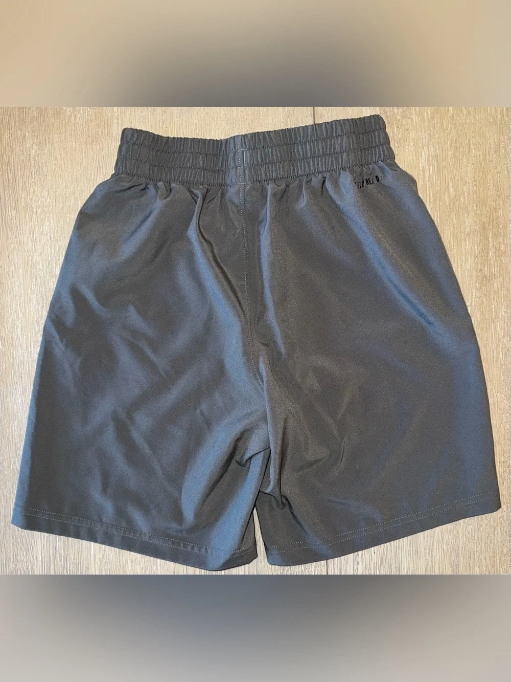 adidas Black Kids Athletic Shorts with Logo